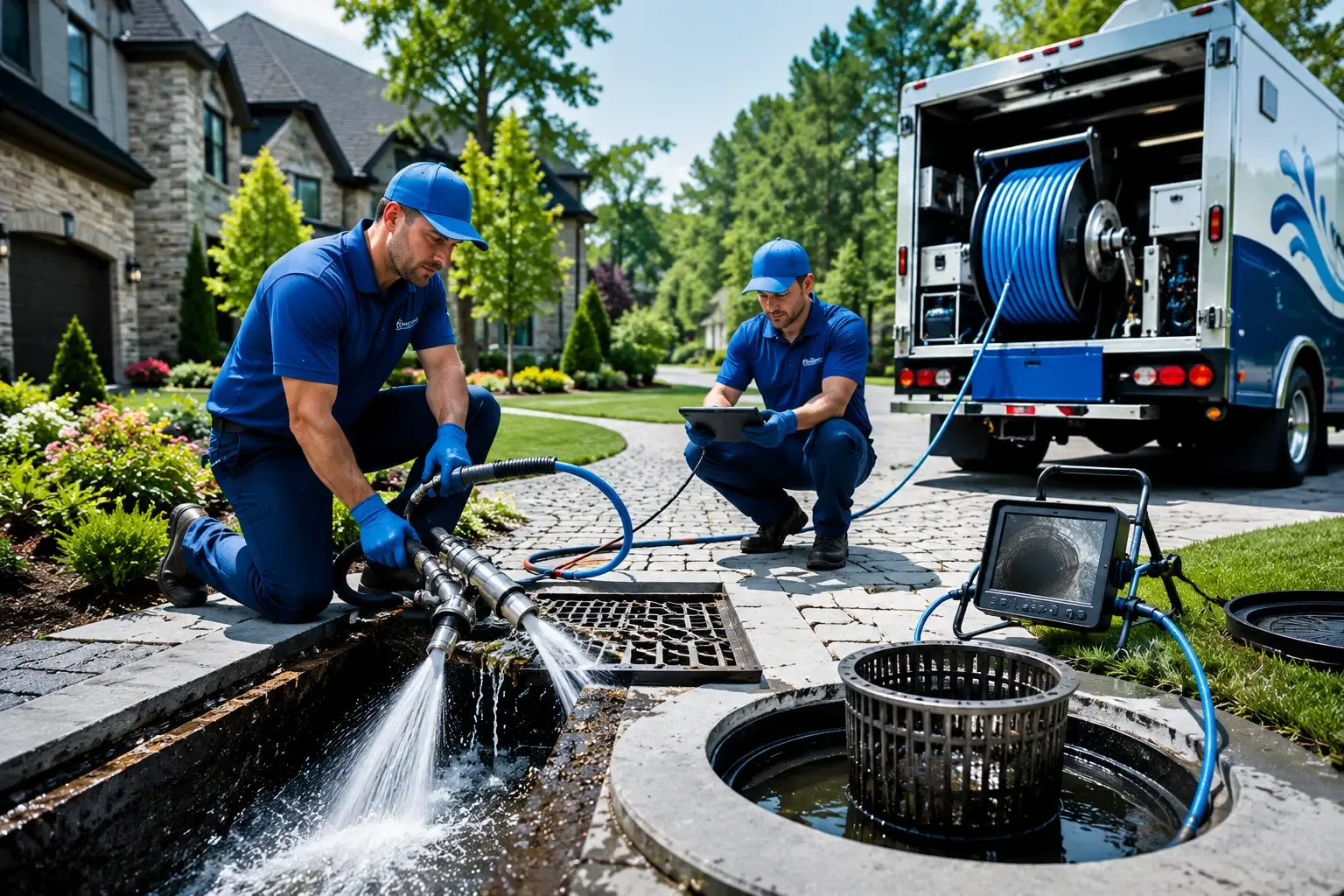 Local outdoor drain cleaning professionals in Percy, IL